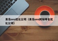 青岛seo优化公司（青岛seo网站排名优化公司）